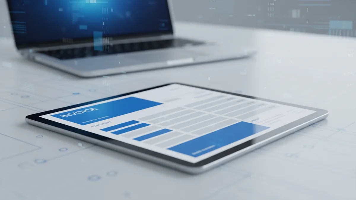 Clear digital invoice viewing for online bill presentment