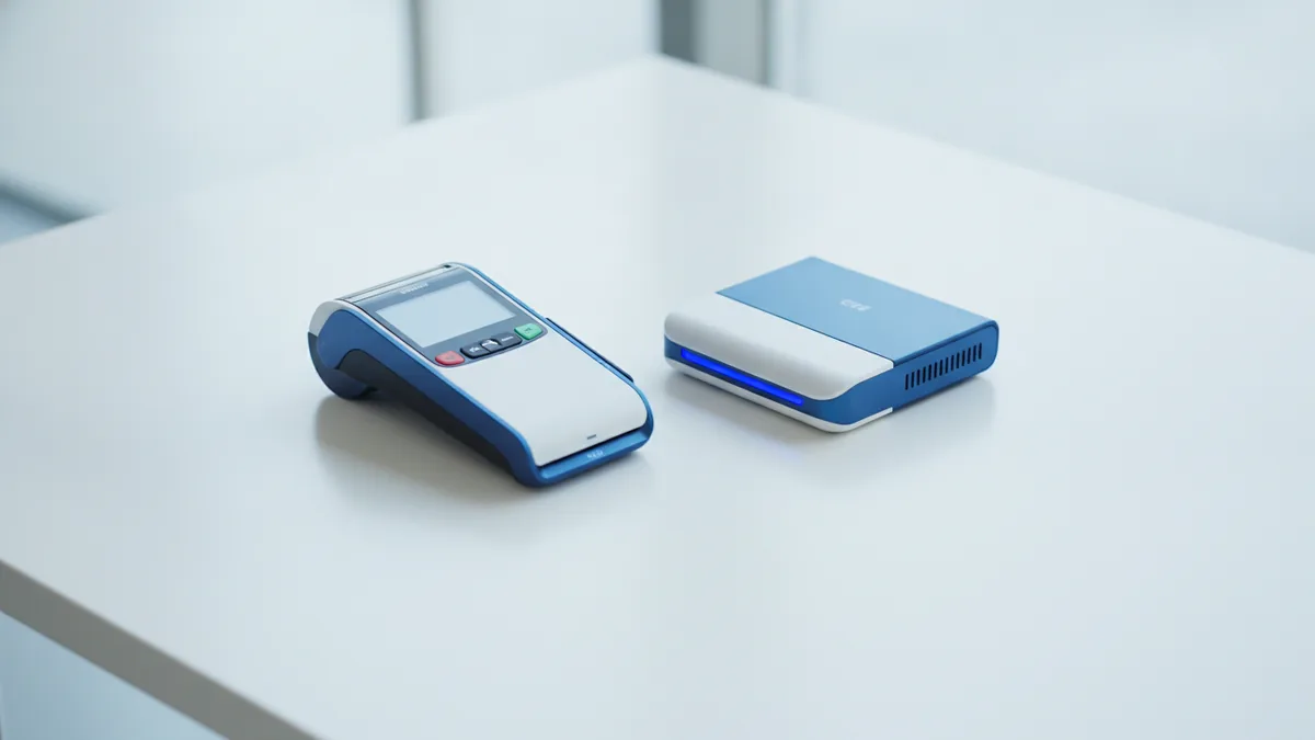 Payment solution components showing secure and reliable processing