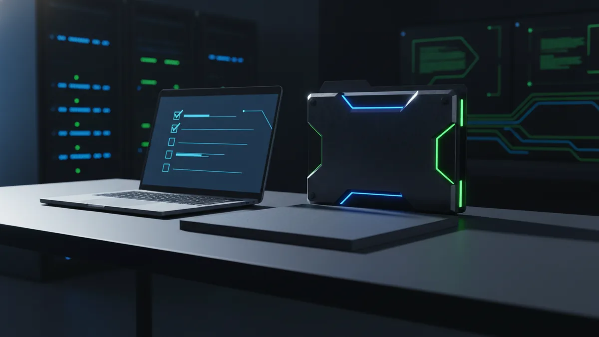 Start with HIPAA scope and process Compliance planning workspace illustrating HIPAA-focused process and security readiness
