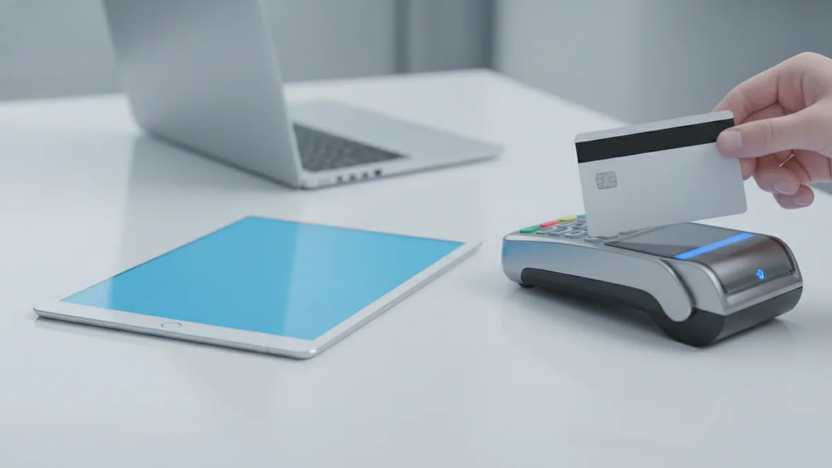 Gateway layer in action Contactless card payment showing the link between checkout and infrastructure