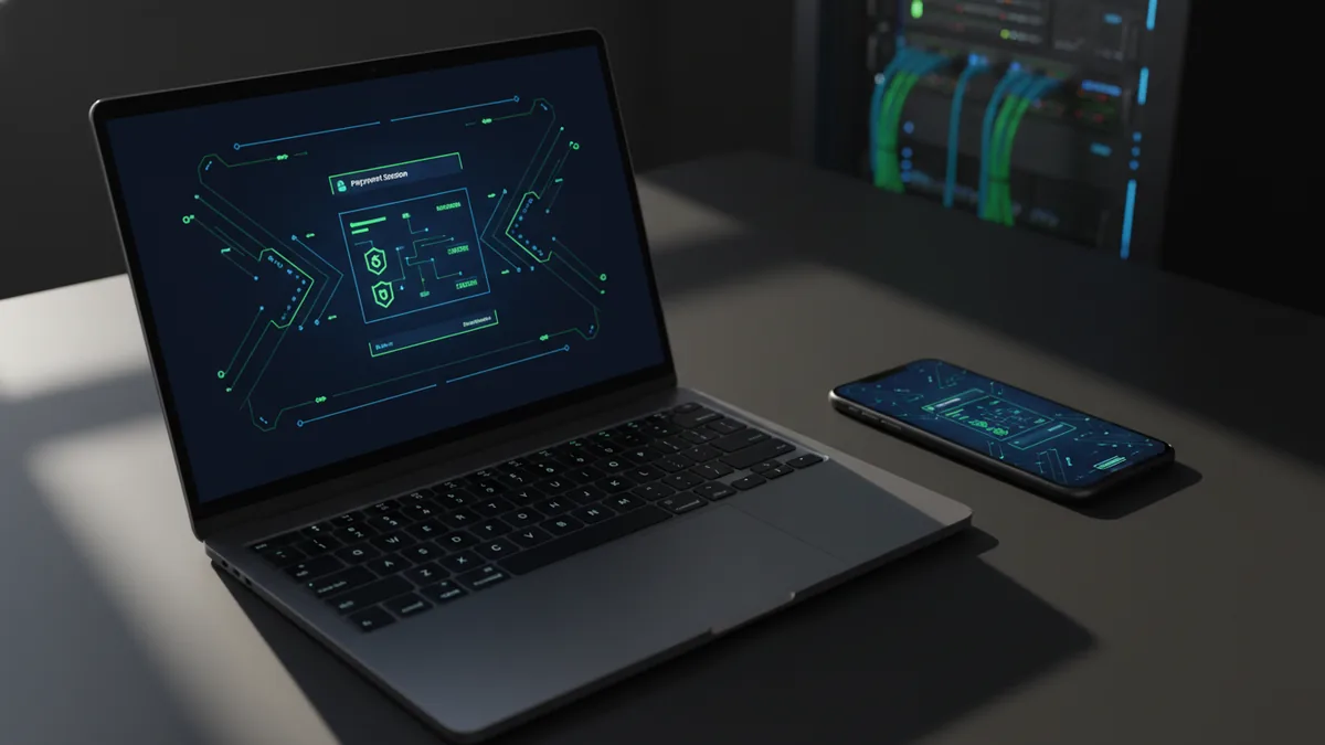 Developer planning payment gateway integration across web and mobile devices