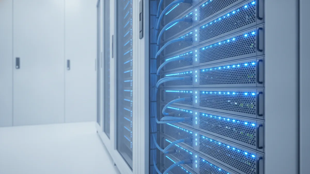 Server environment representing secure payment processing and notifications