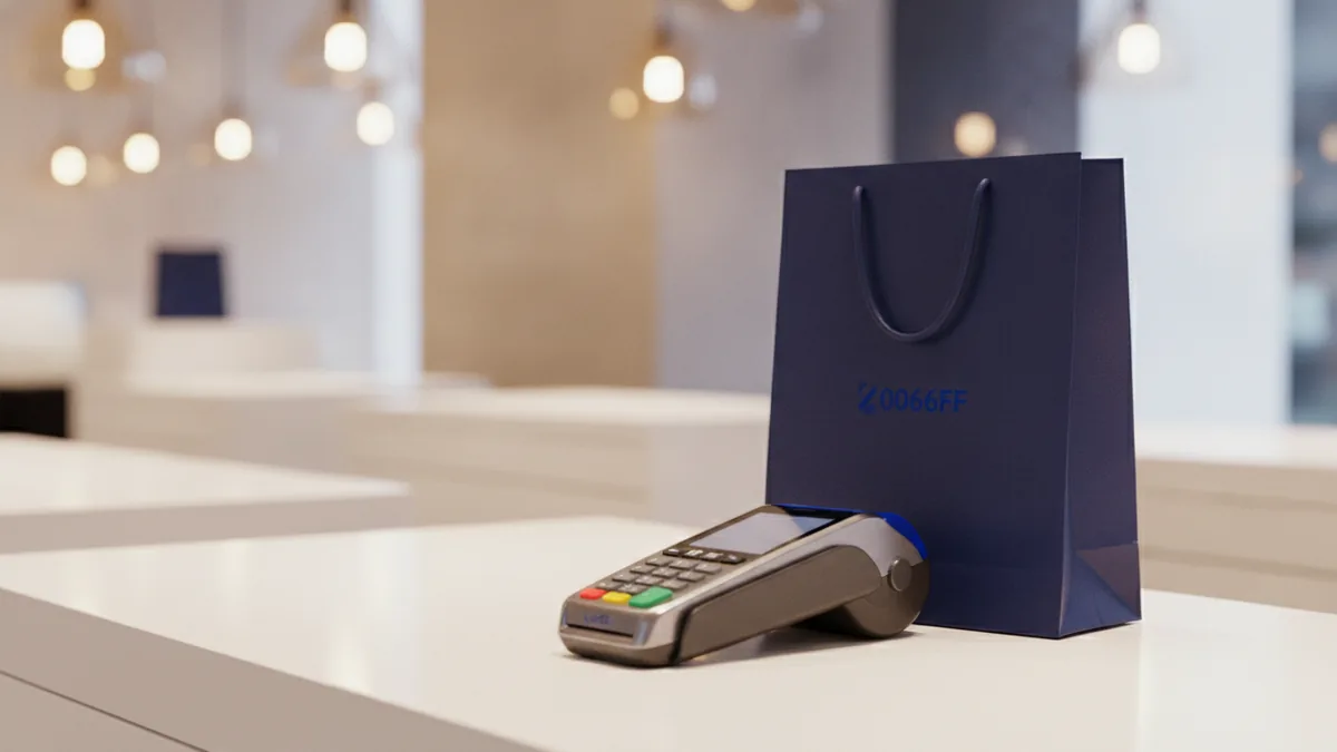 POS checkout moment showing smoother payment experience for customers