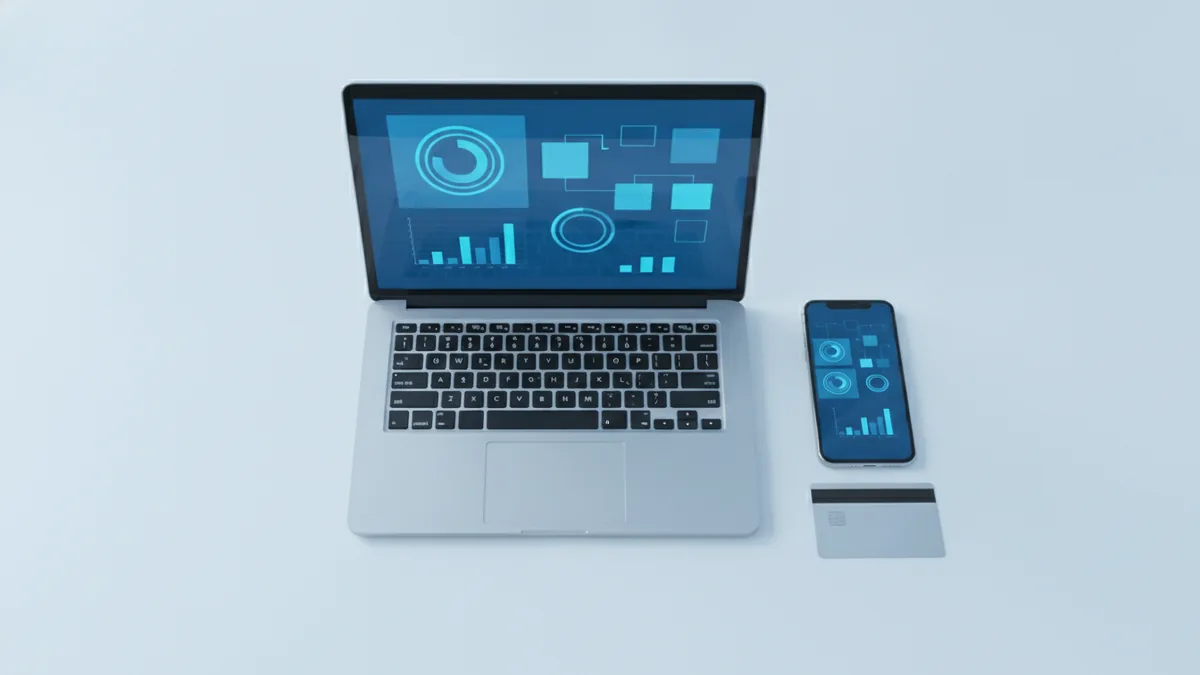 Business workstation showing monitoring and testing for payment integrations.