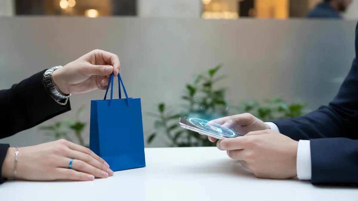 Using a mobile app to send money easily during daily activities