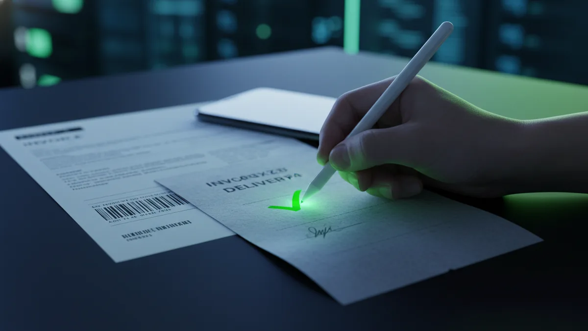 Acceptance triggers payment Acceptance and receipt documentation that triggers post payment