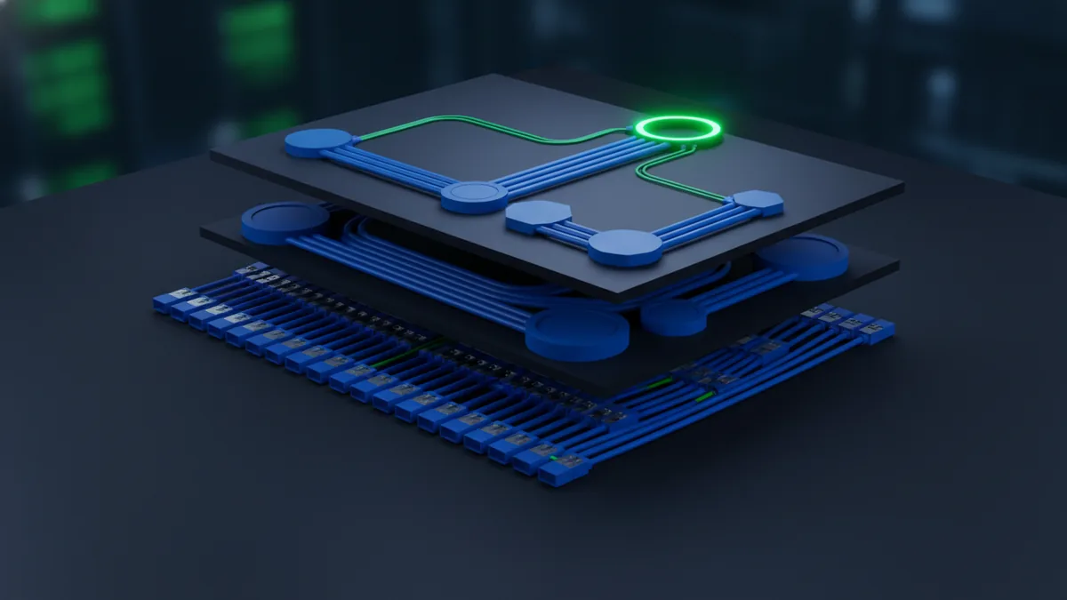 How the payment layers connect Layered components representing gateway, processor, and network roles in payments