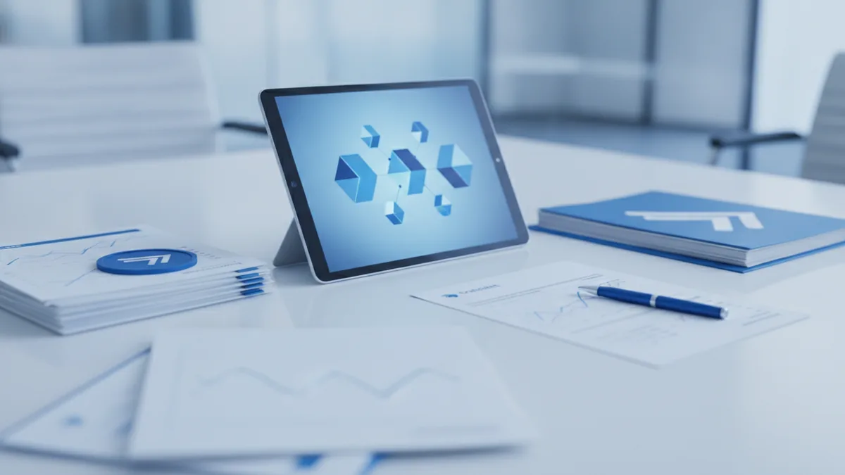 Office paperwork and tablet representing Elavon’s acquisition transition